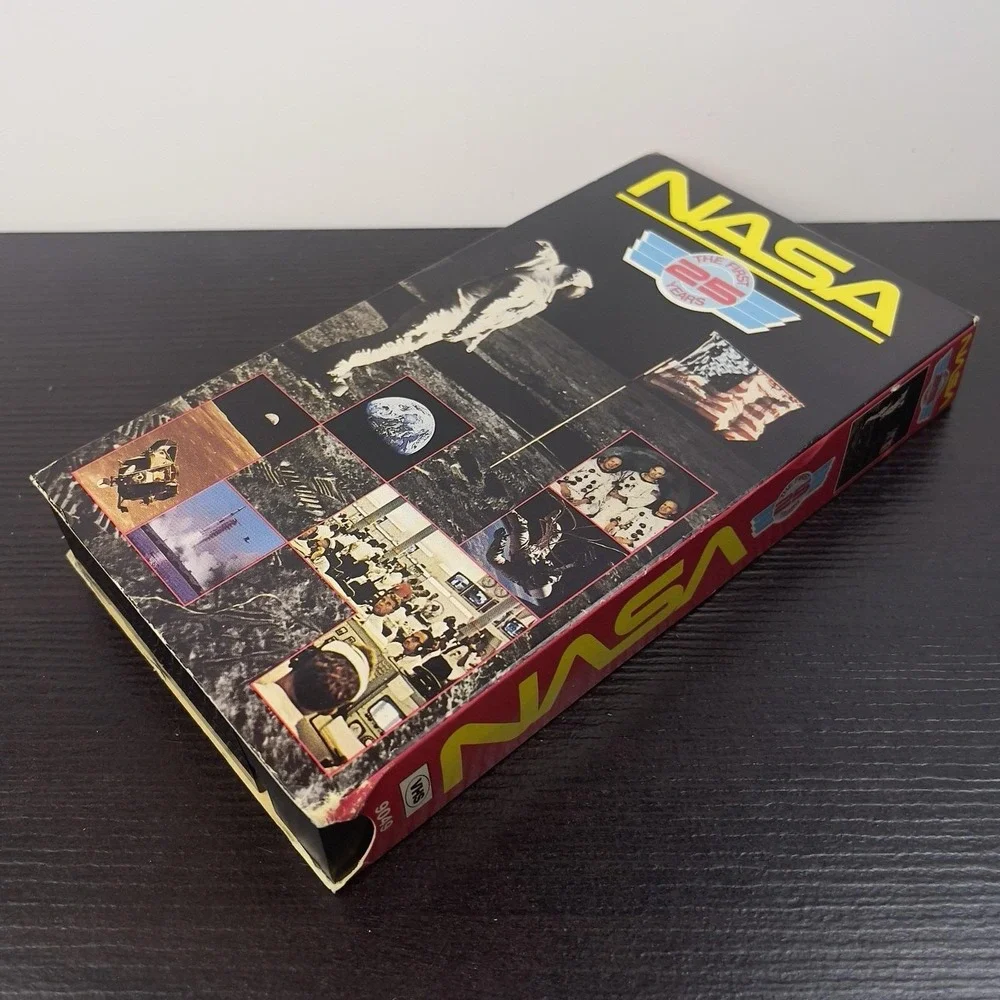 NASA The First 25 Years VHS Video Tape Goodtimes Space Shuttle Moon Landing